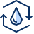 Water Reuse Icon from Cyber Duotone Set