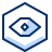 Eye Hexagon Icon from Cyber Duotone Set