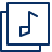 Filter Note Music Song Icon from Cyber Line Set