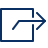 Navigation Next Square Icon from Cyber Line Set