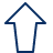 Navigation UP Arrow Icon from Cyber Line Set