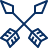 Arrows Icon from Cyber Line Set