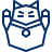 Charm Doll Icon from Cyber Line Set