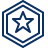 Coin Star Icon from Cyber Line Set