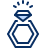 Diamond Ring Icon from Cyber Duotone Set