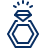 Diamond Ring Icon from Cyber Line Set