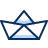 Paper Boat Icon from Cyber Duotone Set