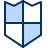 Shield 1 Icon from Cyber Duotone Set
