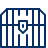 Treasure Chest Close Icon from Cyber Line Set