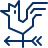 Weather Cock Icon from Cyber Line Set