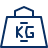 Weight Icon from Cyber Line Set