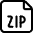 File Zip 1 Icon from Streamline Regular 3.0 Set