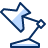 Desk Lamp Icon from Cyber Duotone Set