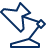Desk Lamp Icon from Cyber Line Set