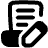 Document Contract Edit Sign Icon from Plump Remix Set