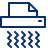 Document Shredder Icon from Cyber Line Set