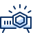 Projector Front Icon from Cyber Duotone Set