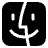 Mac Finder Logo Icon from Logos Solid - Free Set