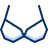 Bra Icon from Cyber Duotone Set