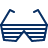 Glasses 5 Icon from Cyber Line Set