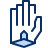Glove 1 Icon from Cyber Duotone Set