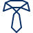 Necktie 1 Icon from Cyber Line Set
