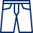 Shorts Icon from Cyber Line Set