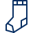 Sock Icon from Cyber Line Set