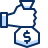 Cash Bag Give Icon from Cyber Duotone Set