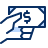 Cash Hand 6 Icon from Cyber Duotone Set
