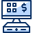 Cash Register Screen Icon from Cyber Duotone Set