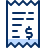 Receipt 1 Icon from Cyber Duotone Set