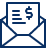 Receipt Envelope Icon from Cyber Line Set