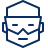 Scientist Icon from Cyber Line Set