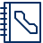 Contact List 2 Icon from Cyber Line Set