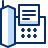 Fax Machine Icon from Cyber Duotone Set