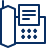 Fax Machine Icon from Cyber Line Set