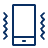 Mobile Phone Vibration Icon from Cyber Line - Free Set