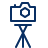 Camera Tripod 1 Icon from Cyber Line Set