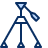 Camera Tripod 2 Icon from Cyber Duotone Set