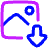 Download Compress Image Icon from Plump Neon Set