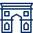 Gate OF Triumph Icon from Cyber Line Set