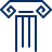 Greek Column Icon from Cyber Duotone Set