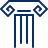Greek Column Icon from Cyber Line Set