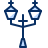 Street Lamp Icon from Cyber Duotone Set