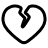 Interface Favorite Heart Broken icon - Free transparent PNG, SVG. No Sign up needed.