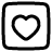Interface Favorite Heart Square icon - Free transparent PNG, SVG. No Sign up needed.