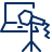 Podcaster Laptop Icon from Cyber Line Set
