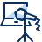 Podcaster Laptop Icon from Cyber Duotone Set