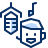 Podcaster Music Icon from Cyber Duotone Set